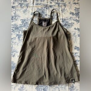 North face Olive Green Tank Top